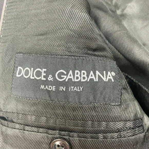 Dolce & Gabbana Black Men's Sport Coat Blazer - Picture 3 of 12